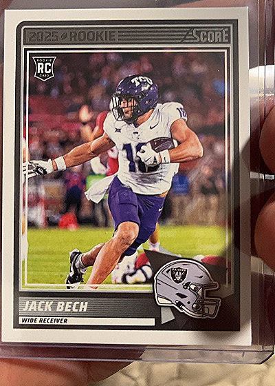 2025 Panini Score #63 Jack Bech — front