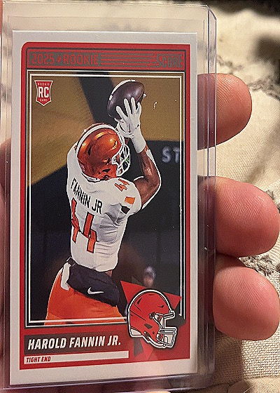 2025 Panini Score #4 Harold Fannin Jr. — front