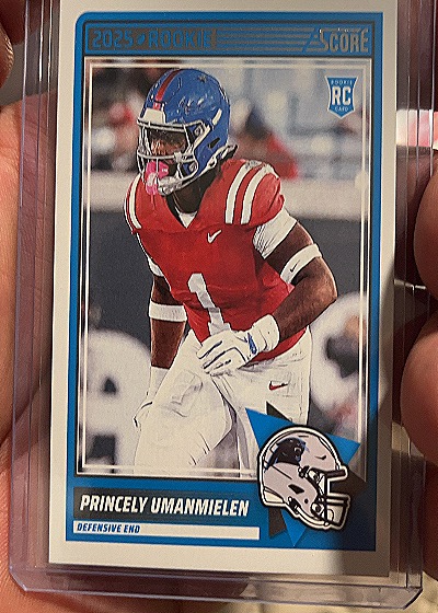 2025 Panini Score #86 Princely Umanmielen — front