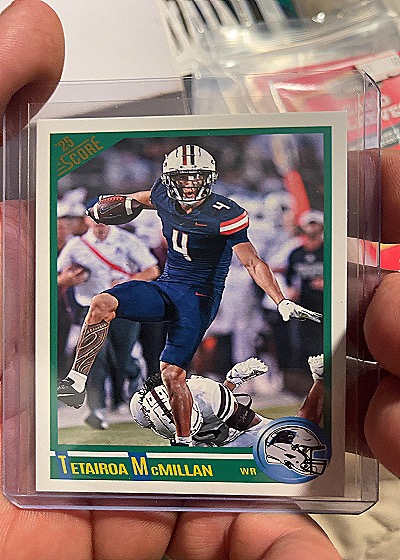 2025 Panini Score #3 Tetairoa McMillan — front