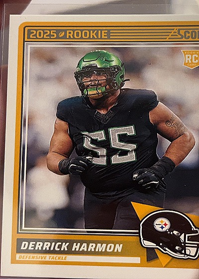 2025 Panini Score #81 Derrick Harmon — front