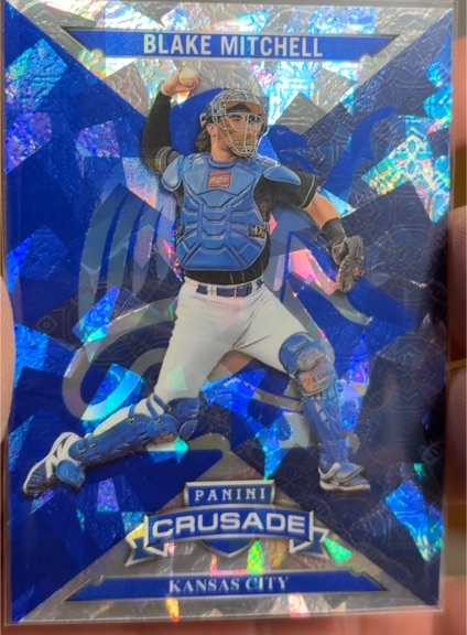 2025 Panini Crusade #22 Blake Mitchell — front