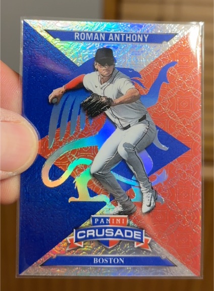 2025 Panini Crusade #95 Roman Anthony — front