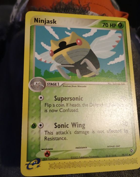 2003 EX Dragon #38 Ninjask — front