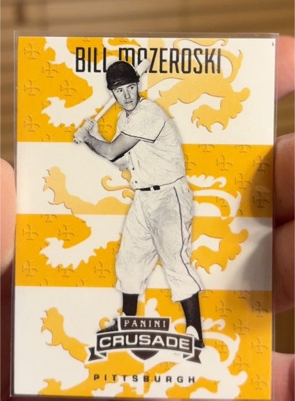 2025 Panini Crusade Baseball #75 Bill Mazeroski — front