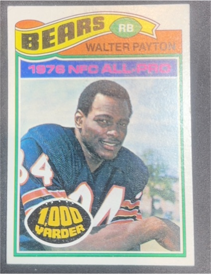 1977 Topps #360 Walter Payton — front