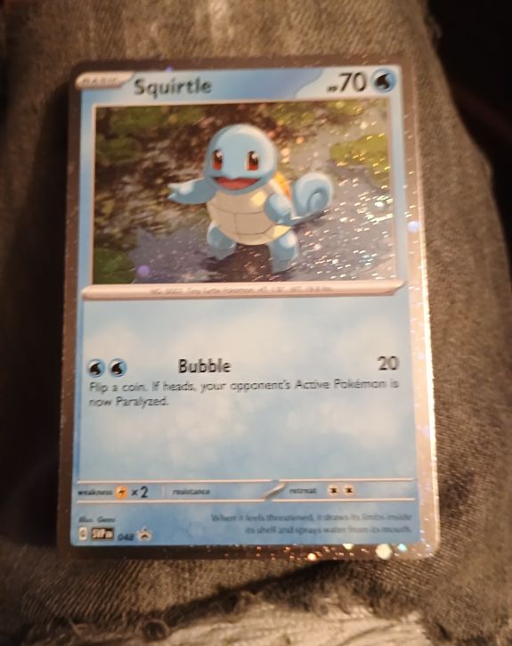 2023 Pokémon TCG Scarlet & Violet Promo #048 Squirtle — front