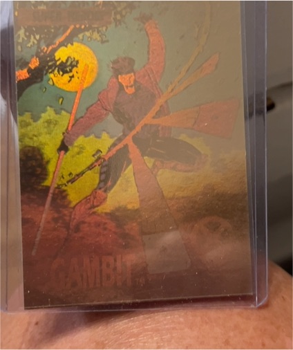 1992 Impel X-Men #XH-3 Gambit Hologram — front
