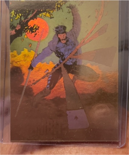 1992 Impel Marvel X-Men #XH-3 Gambit Hologram — front