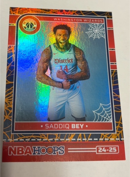 2024-25 Panini NBA Haunted Hoops #49 Saddiq Bey — front