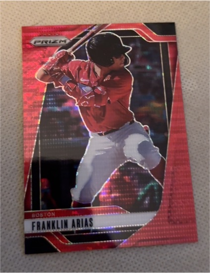2025 Panini Prizm # Franklin Arias — front