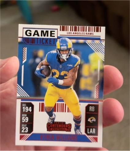 2024 Panini Contenders #60 Kyren Williams — front