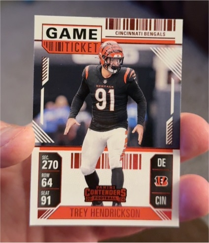 2024 Panini Contenders Season Ticket #91 Trey Hendrickson — front