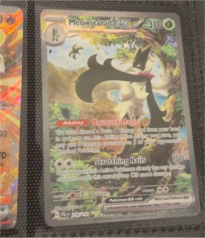2023 Pokémon #256/193 Meowscarada ex — front