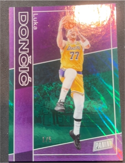 2025 Panini National Silver Pack #10 Luka Doncic — front