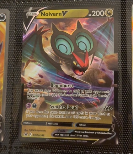 Pokémon Sword & Shield #SWSH148 Noivern V — front