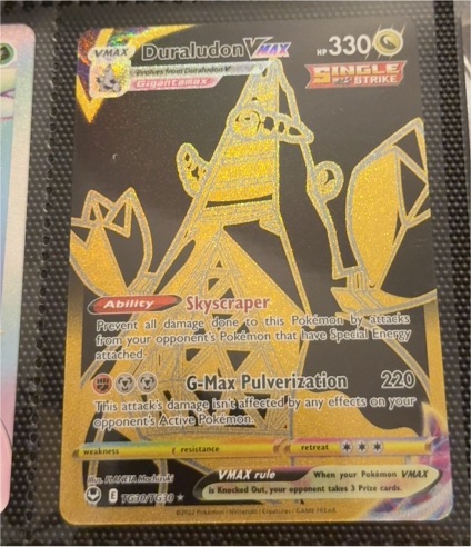 2022 Pokémon TCG Silver Tempest Trainer Gallery #TG30 Duraludon VMAX — front