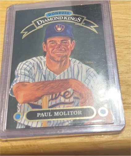1992 Donruss Diamond Kings #DK-1 Paul Molitor — front