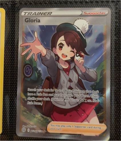 2022 Pokémon Sword & Shield Brilliant Stars #TG26 Gloria — front