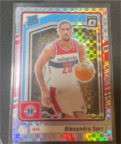 2024-25 Donruss Optic #276 Alexandre Sarr — front