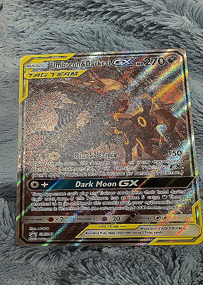 2019 Pokémon SM12a #182/173 Umbreon & Darkrai GX Tag Team — front