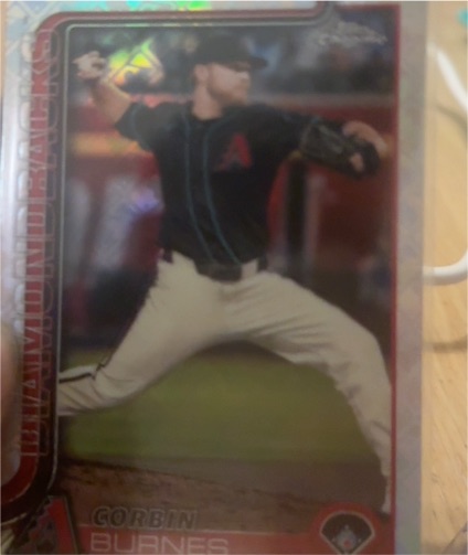 2025 Topps Chrome #17 Corbin Burnes — front