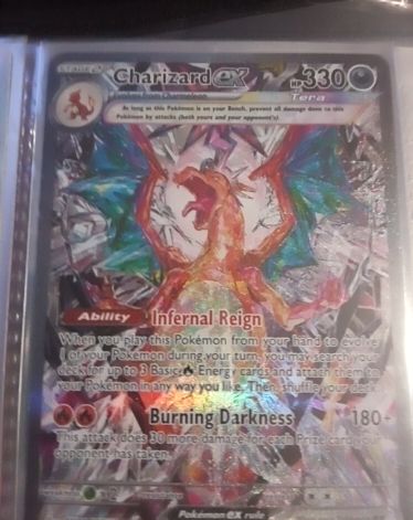 2023 Pokémon SV03 #223 Charizard ex Obsidian Flames — front
