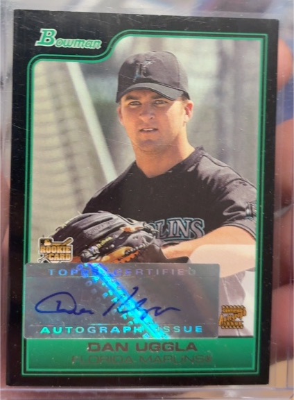 2006 Bowman #227 Dan Uggla — front