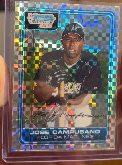 2006 Bowman Chrome #BC102 Jose Campusano — front