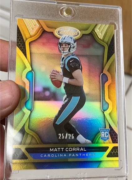 2022 Panini Certified #102 Matt Corral — front
