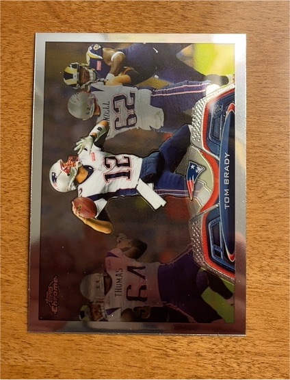 2013 Topps Chrome #50 Tom Brady — front