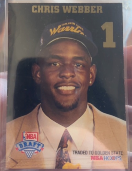 1993-94 Hoops Draft Redemption #LP1 Chris Webber — front