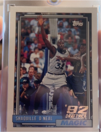 1992-93 Topps #362 Shaquille O'Neal — front