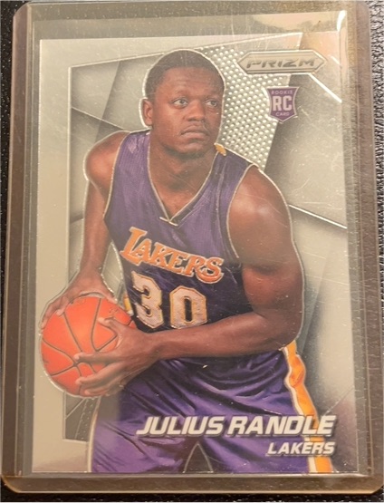 2014-15 Panini Prizm #257 Julius Randle Rookie Card — front