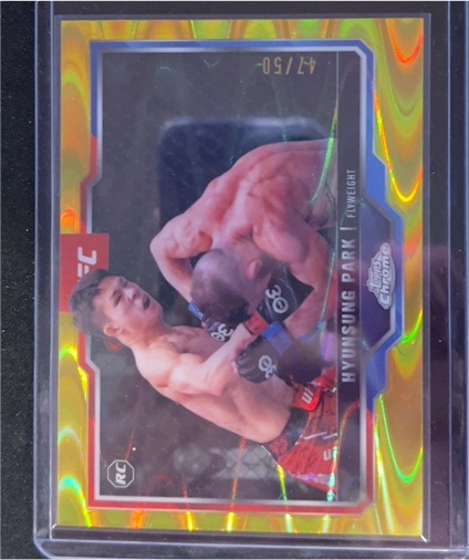 2025 Topps Chrome UFC #169 Hyunsung Park — front