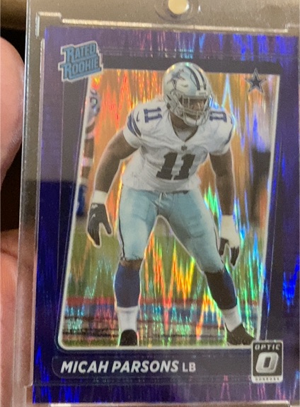 2021 Panini Donruss Optic #245 Micah Parsons — front