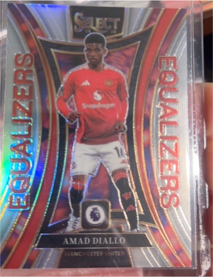 2024-25 Panini Select Premier League Equalizers #23 Amad Diallo — front