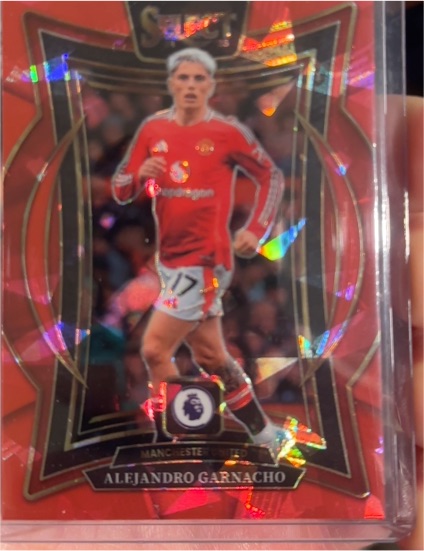 2024-25 Panini Select Premier League Terrace #96 Alejandro Garnacho — front