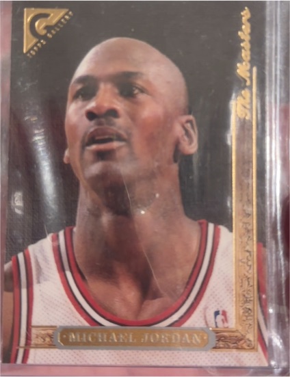 1995-96 Topps Gallery The Masters #10 Michael Jordan — front
