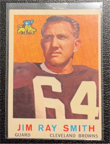 1959 Topps #101 Jim Ray Smith — front
