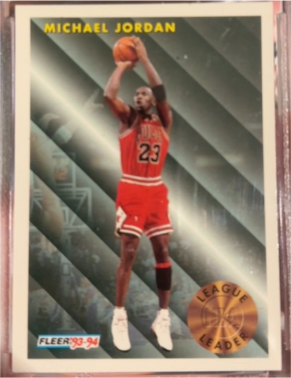 1993 Fleer #224 Michael Jordan — front