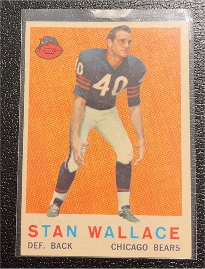 1959 Topps #159 Stan Wallace — front