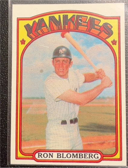 1972 Topps Baseball #203 Ron Blomberg — front