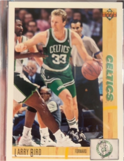 1991-92 Upper Deck #344 Larry Bird — front