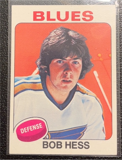 1975-76 Topps #264 Bob Hess — front