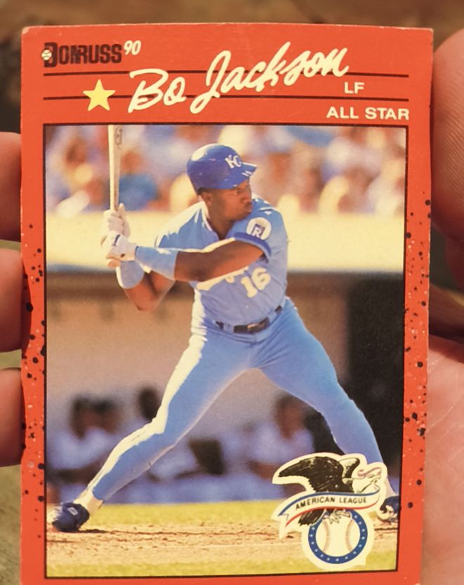 1990 Donruss #650 Bo Jackson — front
