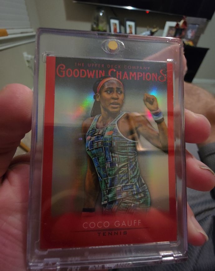 2021 Upper Deck Goodwin Champions #17 Coco Gauff — front