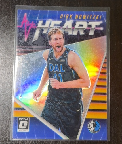 2018-19 Donruss Optic #11 Dirk Nowitzki All Heart — front