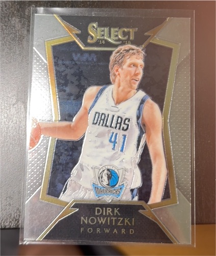 2014-15 Panini Select #58 Dirk Nowitzki — front