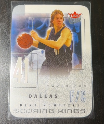 2003-04 Fleer Ultra Scoring Kings #4SK Dirk Nowitzki — front